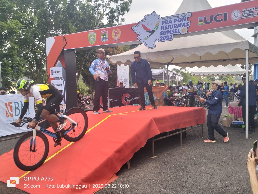 ISSI Lubuk Linggau Sudah Gelar Babak Kualifikasi 8 Kelas Balap Sepeda
