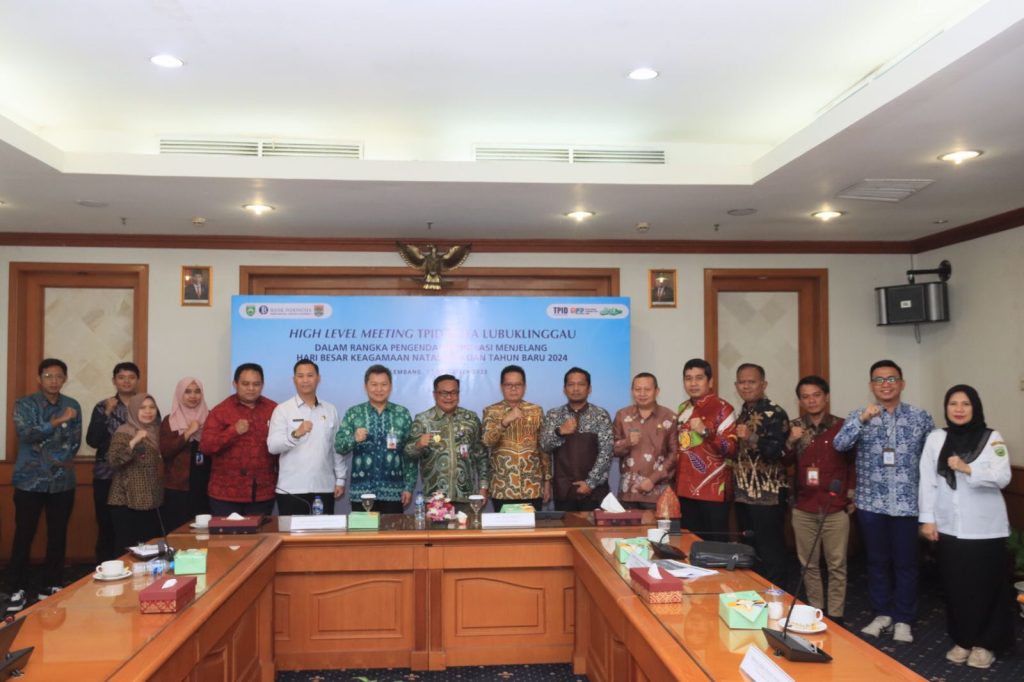H Trisko Defriyansa Hadiri Undangan Bank Indonesia (BI) Perwakilan Sumatera Selatan Pada Kegiatan High Level Meeting